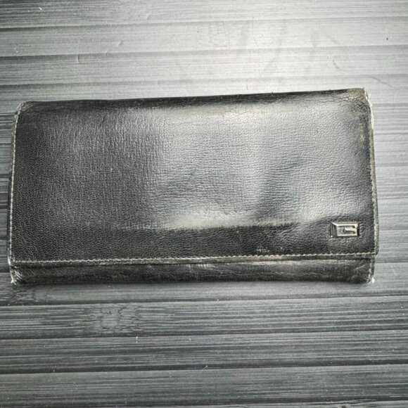 Gucci G Black Leather Long Organizer - Picture 1 of 7